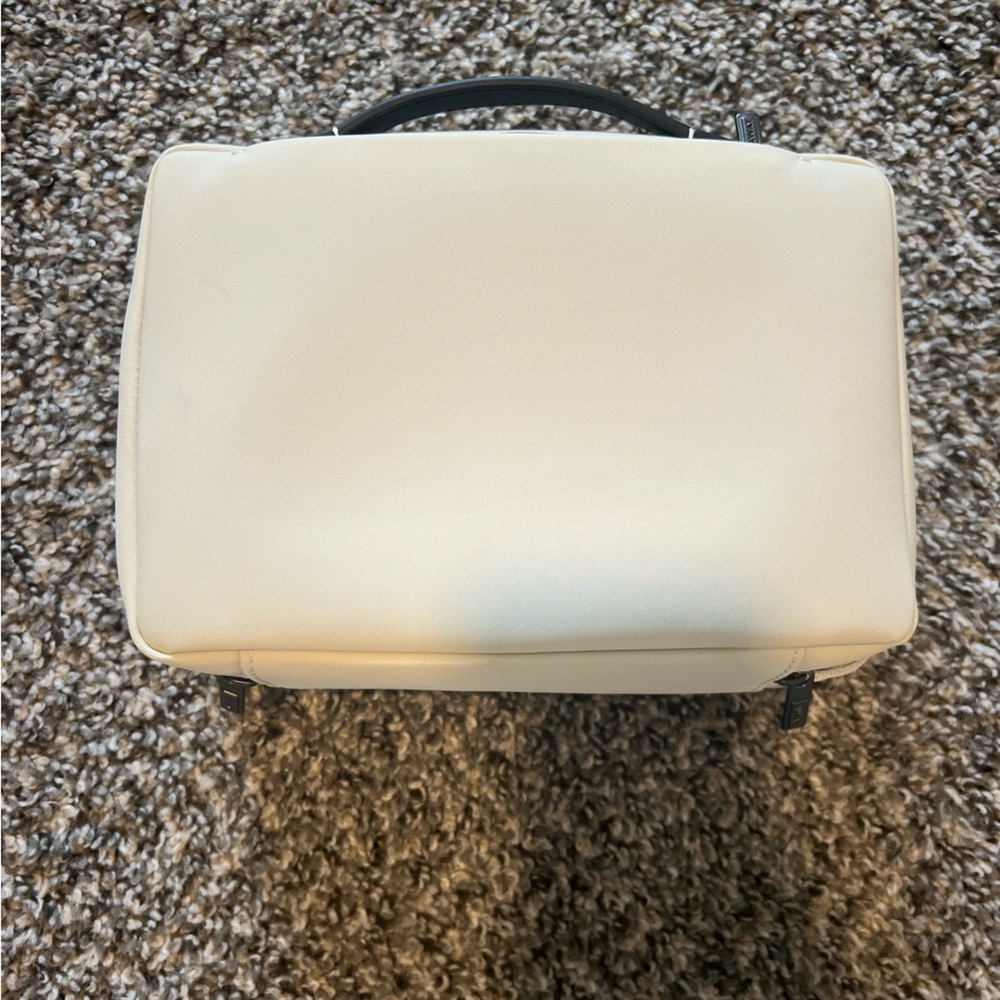 Away White Cosmetic Bag, Small - Picture 2 of 4